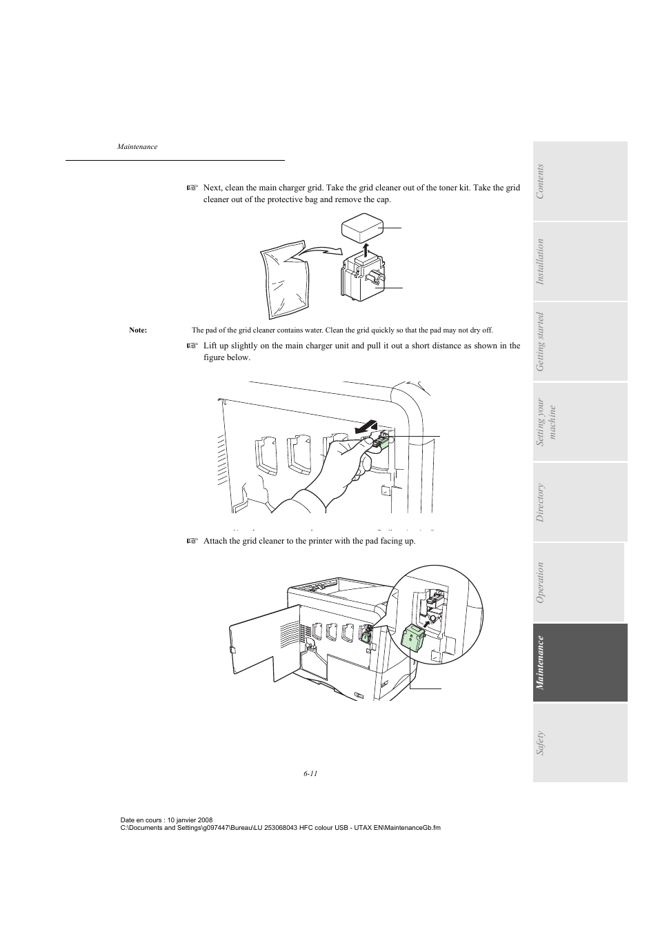TA Triumph-Adler CLP 4524 User Manual | Page 123 / 162
