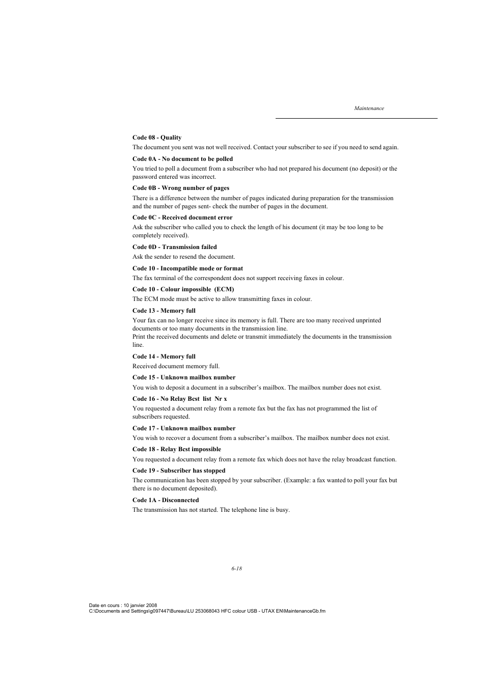 TA Triumph-Adler CLP 4524 User Manual | Page 130 / 162