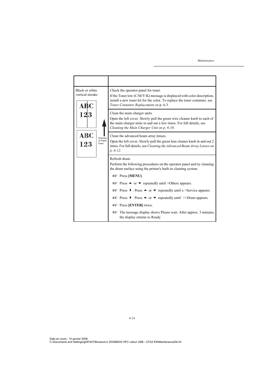 TA Triumph-Adler CLP 4524 User Manual | Page 136 / 162