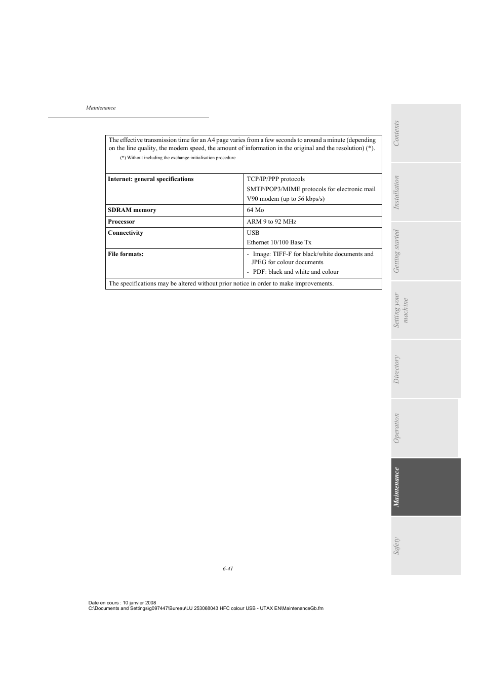TA Triumph-Adler CLP 4524 User Manual | Page 153 / 162