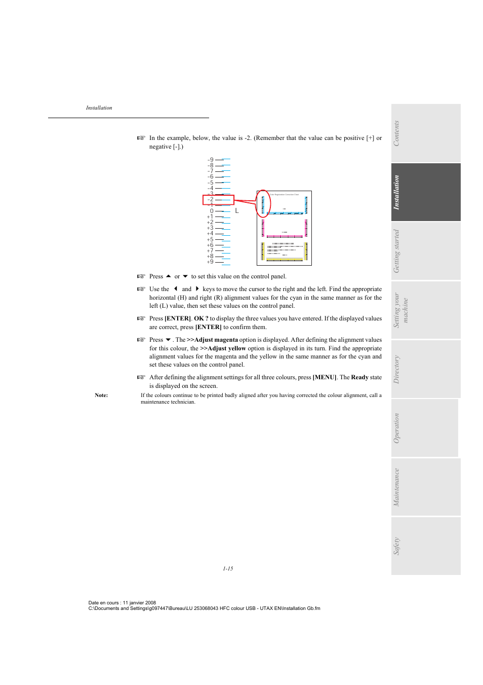 TA Triumph-Adler CLP 4524 User Manual | Page 23 / 162