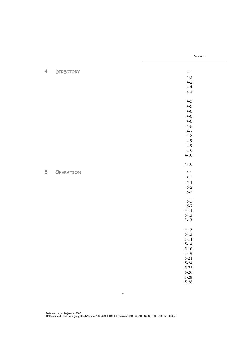 TA Triumph-Adler CLP 4524 User Manual | Page 6 / 162