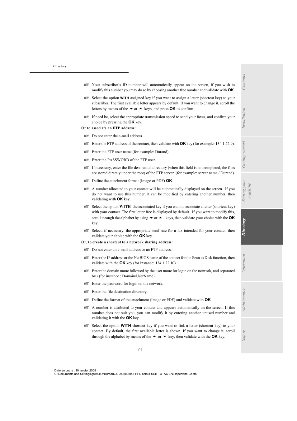 TA Triumph-Adler CLP 4524 User Manual | Page 69 / 162