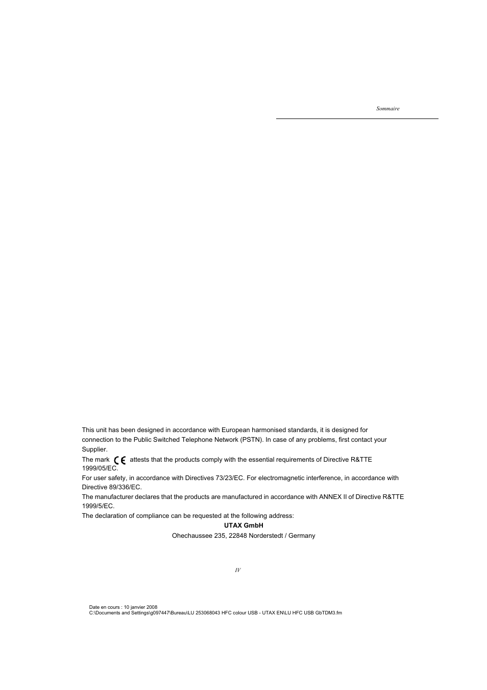 TA Triumph-Adler CLP 4524 User Manual | Page 8 / 162