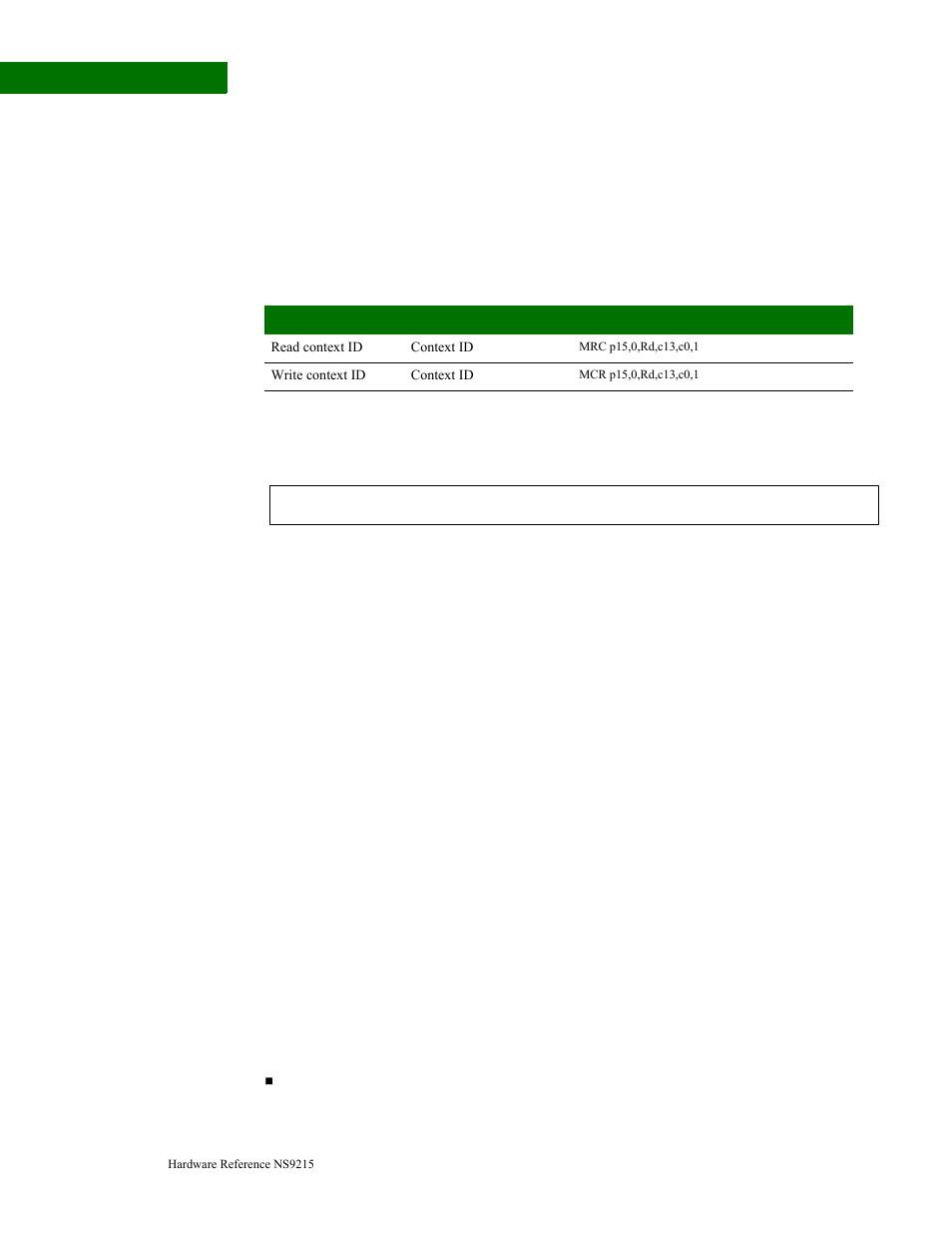 R14 register, R15: test and debug register, Jazelle(java) | Digi NS9215 User Manual | Page 104 / 517