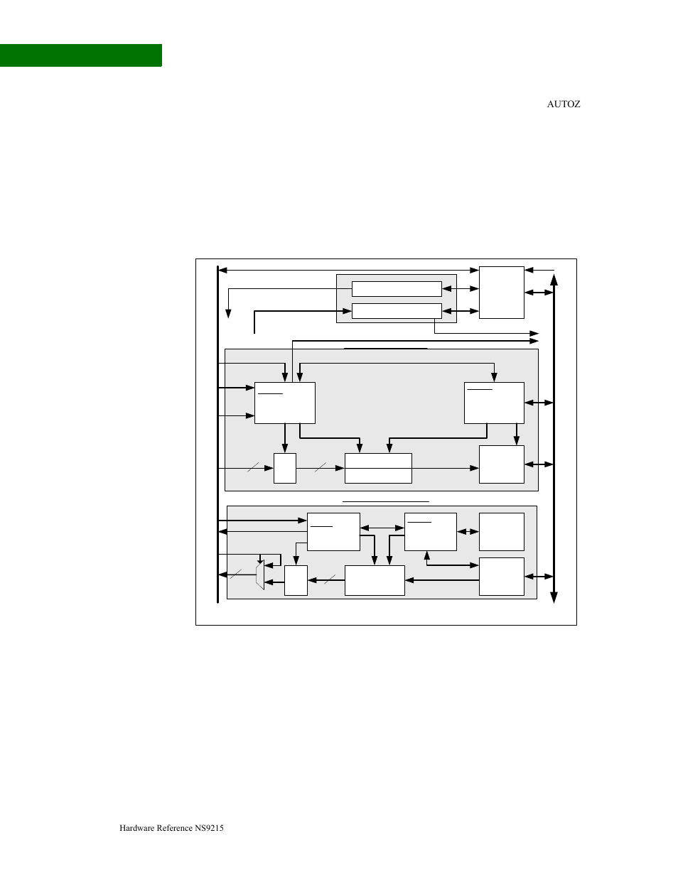 Ethernet front-end module, Autoz | Digi NS9215 User Manual | Page 266 / 517