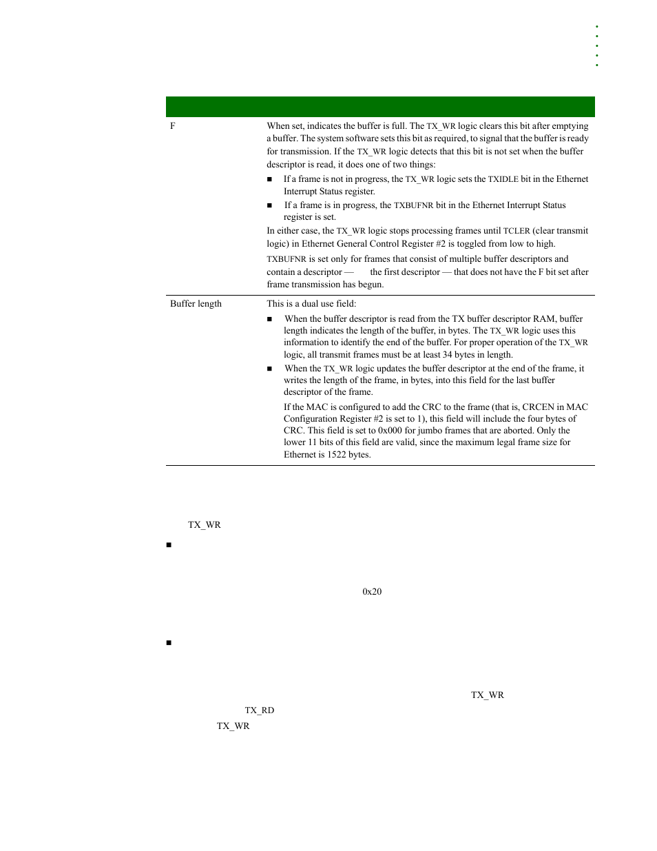 Transmitting a frame | Digi NS9215 User Manual | Page 271 / 517