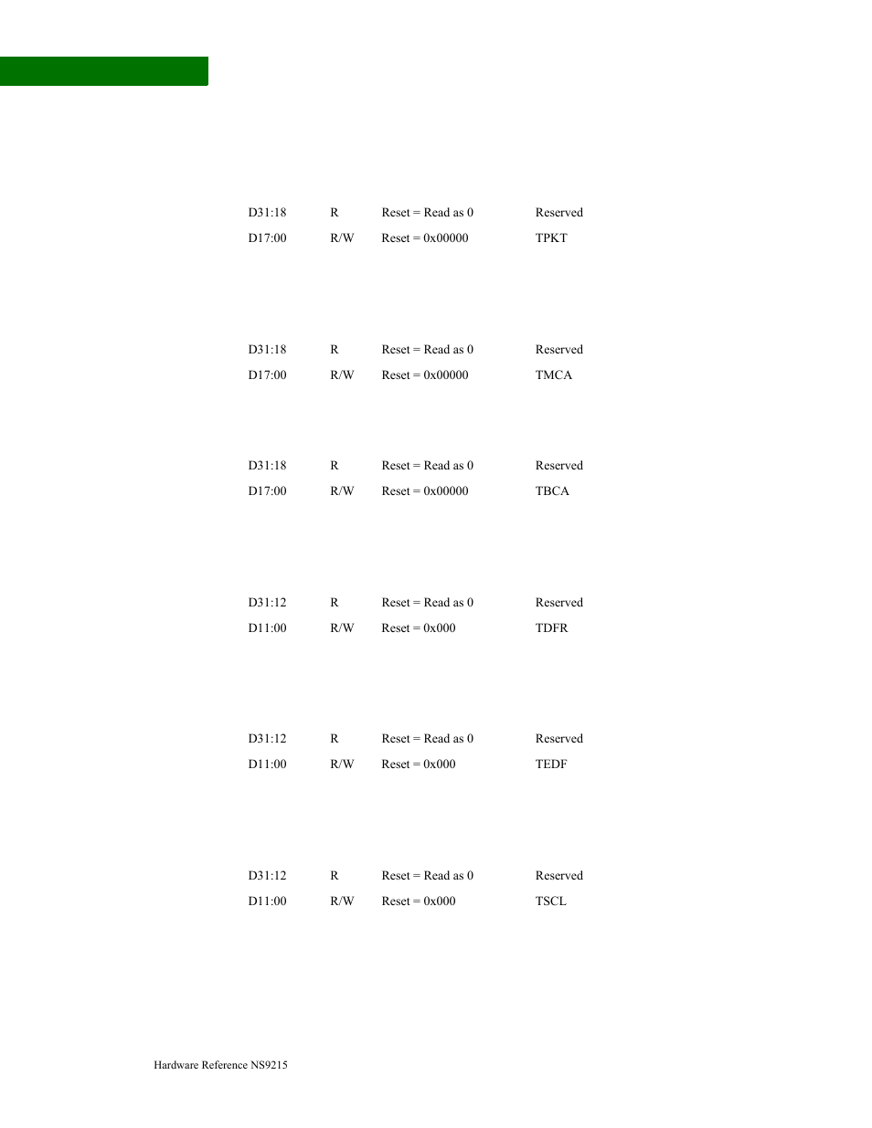 Digi NS9215 User Manual | Page 308 / 517