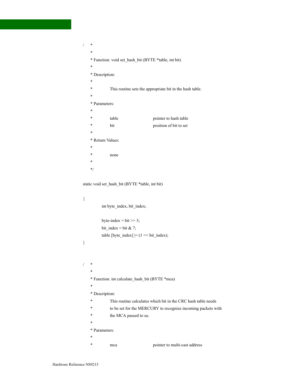 Digi NS9215 User Manual | Page 336 / 517