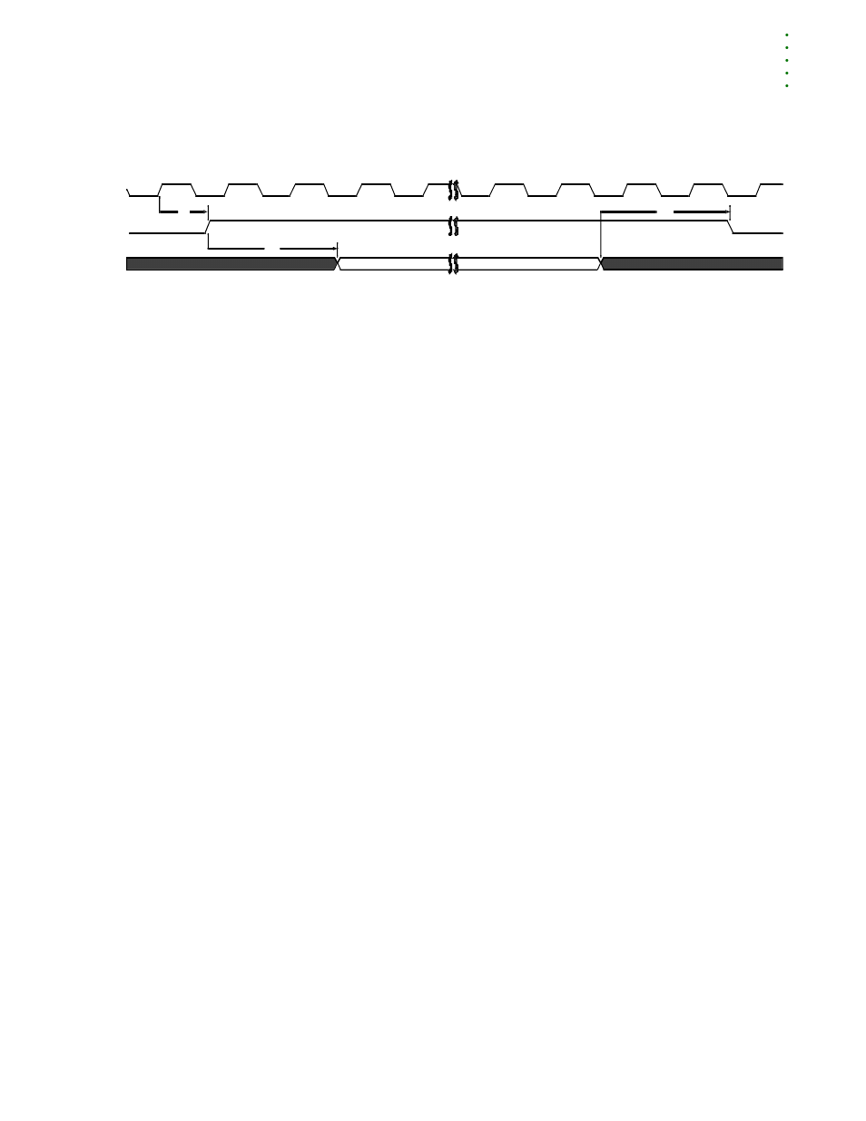 Clock enable timing | Digi NS9215 User Manual | Page 493 / 517