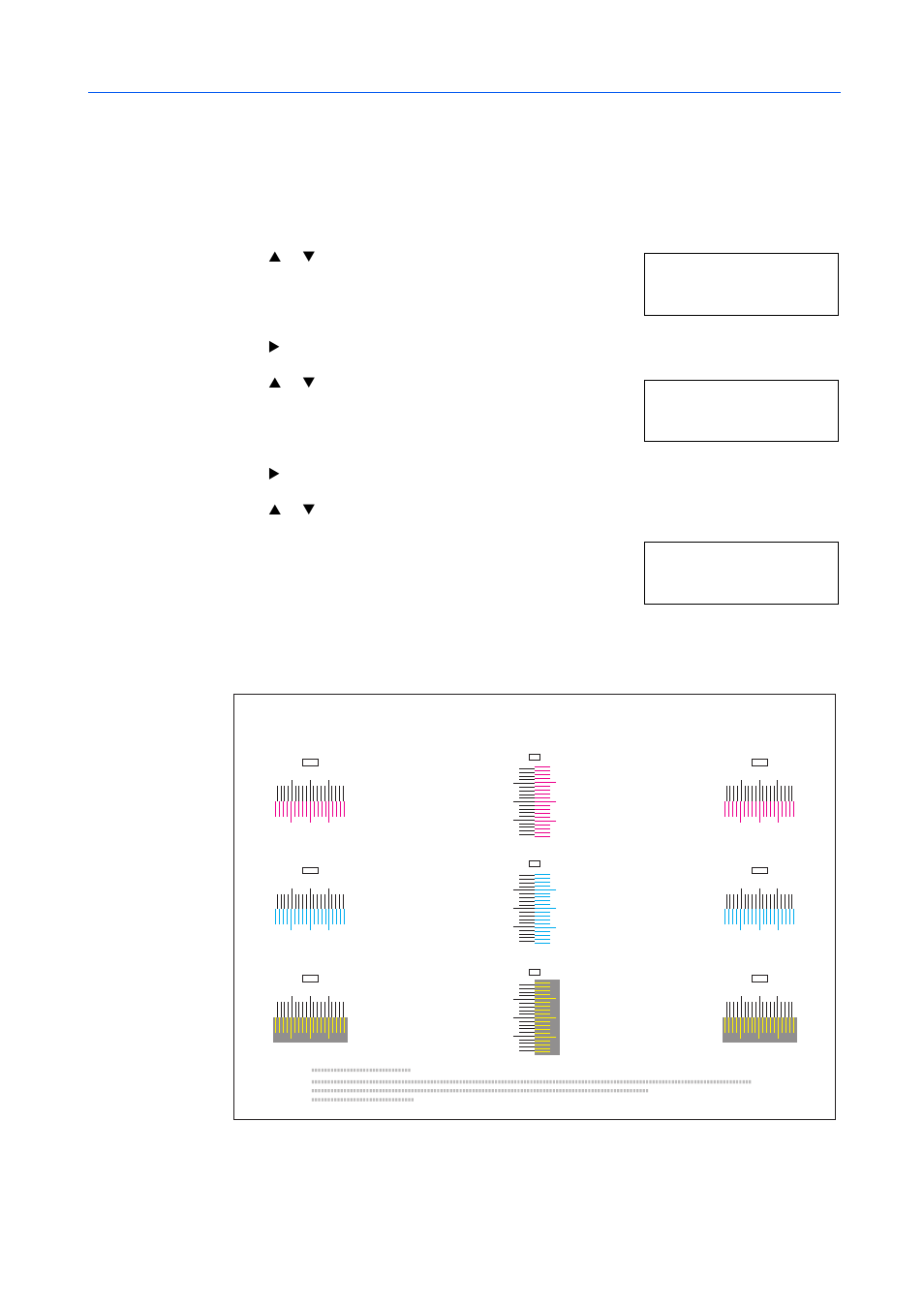 Normal color registration, Using the operation panel 2-75, Press [menu | Press or repeatedly until others > appears, Press, Press [ok] . a question mark (?) appears | TA Triumph-Adler CLP 4532 User Manual | Page 91 / 124