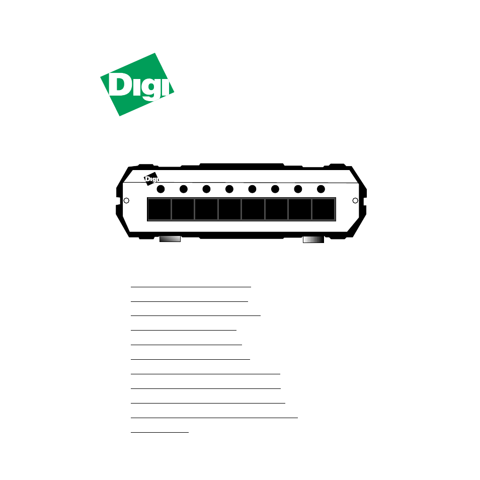 Digi MIL-4711H User Manual | 9 pages