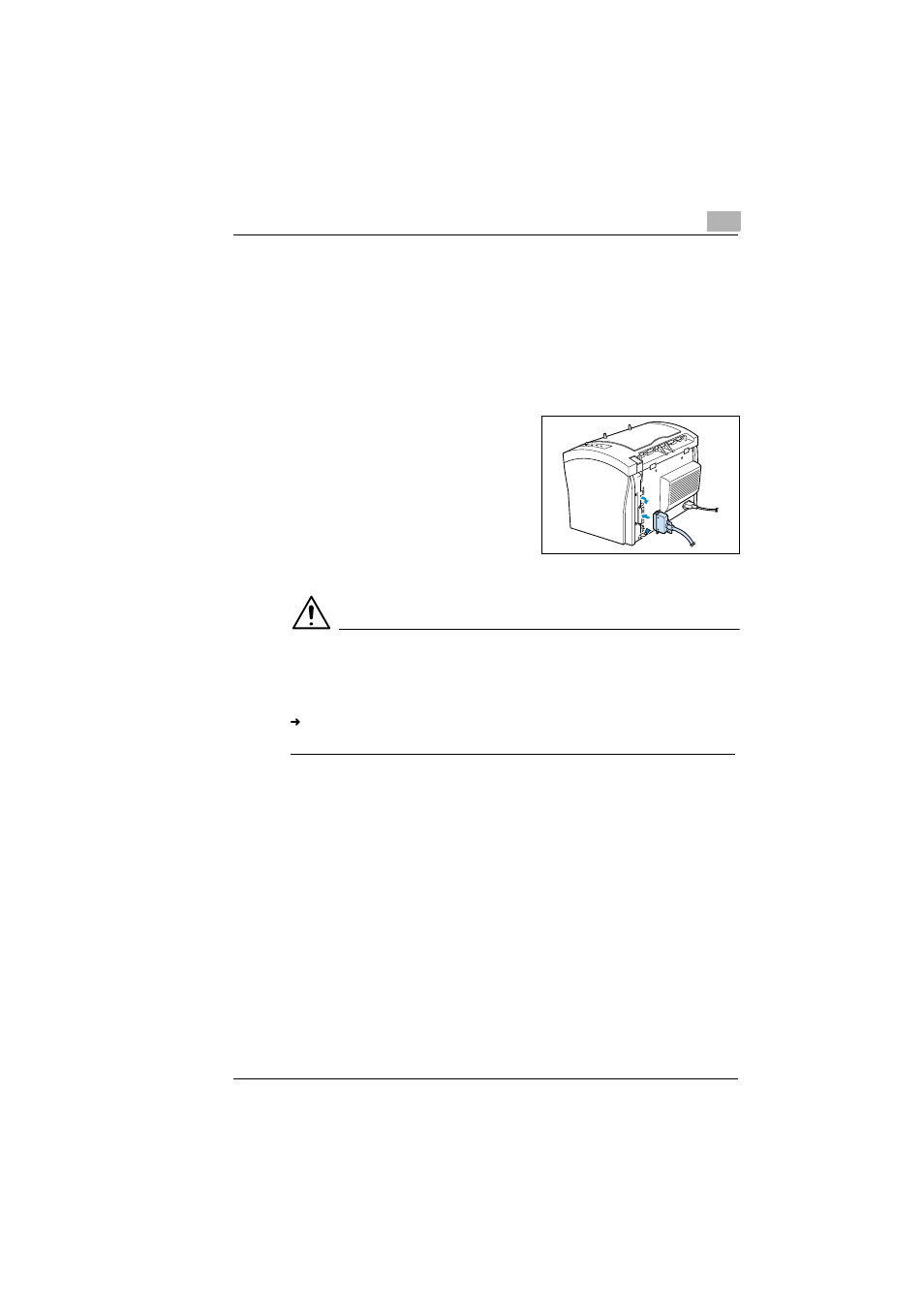 Connecting the printer to a computer, Connecting the printer to a computer -15, Specifying the toner density -16 | TA Triumph-Adler LP 210 User Manual | Page 31 / 162