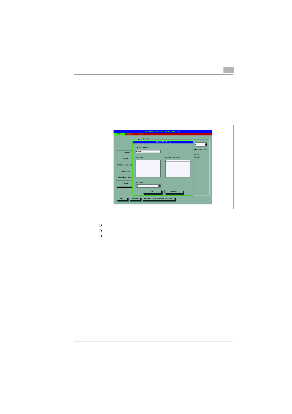 Loading printer profiles | TA Triumph-Adler LP 210 User Manual | Page 79 / 162