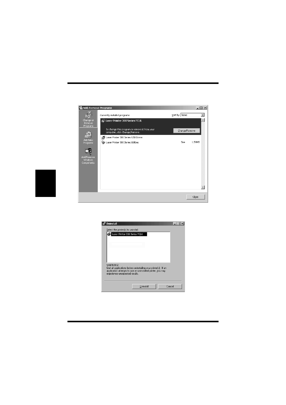 74 uninstalling the pcl printer driver | TA Triumph-Adler LP 218 User Manual | Page 157 / 237