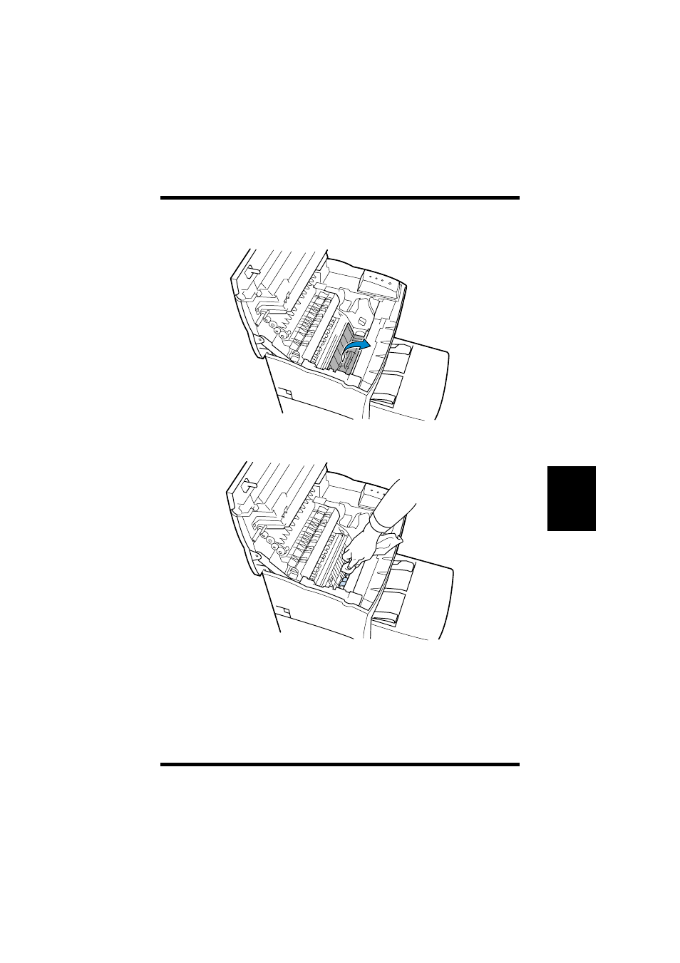 5 use a soft cloth to wipe the paper feed roller | TA Triumph-Adler LP 218 User Manual | Page 178 / 237