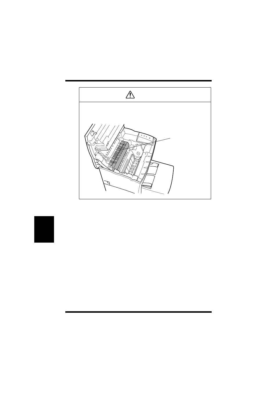 2 clearing a paper misfeed, Attention | TA Triumph-Adler LP 218 User Manual | Page 183 / 237