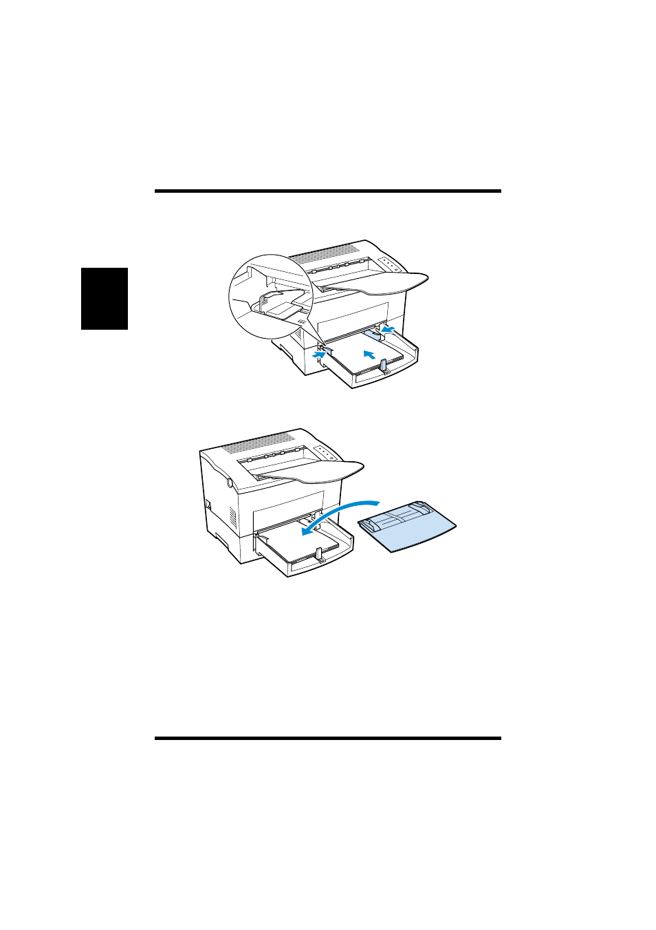 4 replace the tray cover onto tray 1 | TA Triumph-Adler LP 218 User Manual | Page 41 / 237