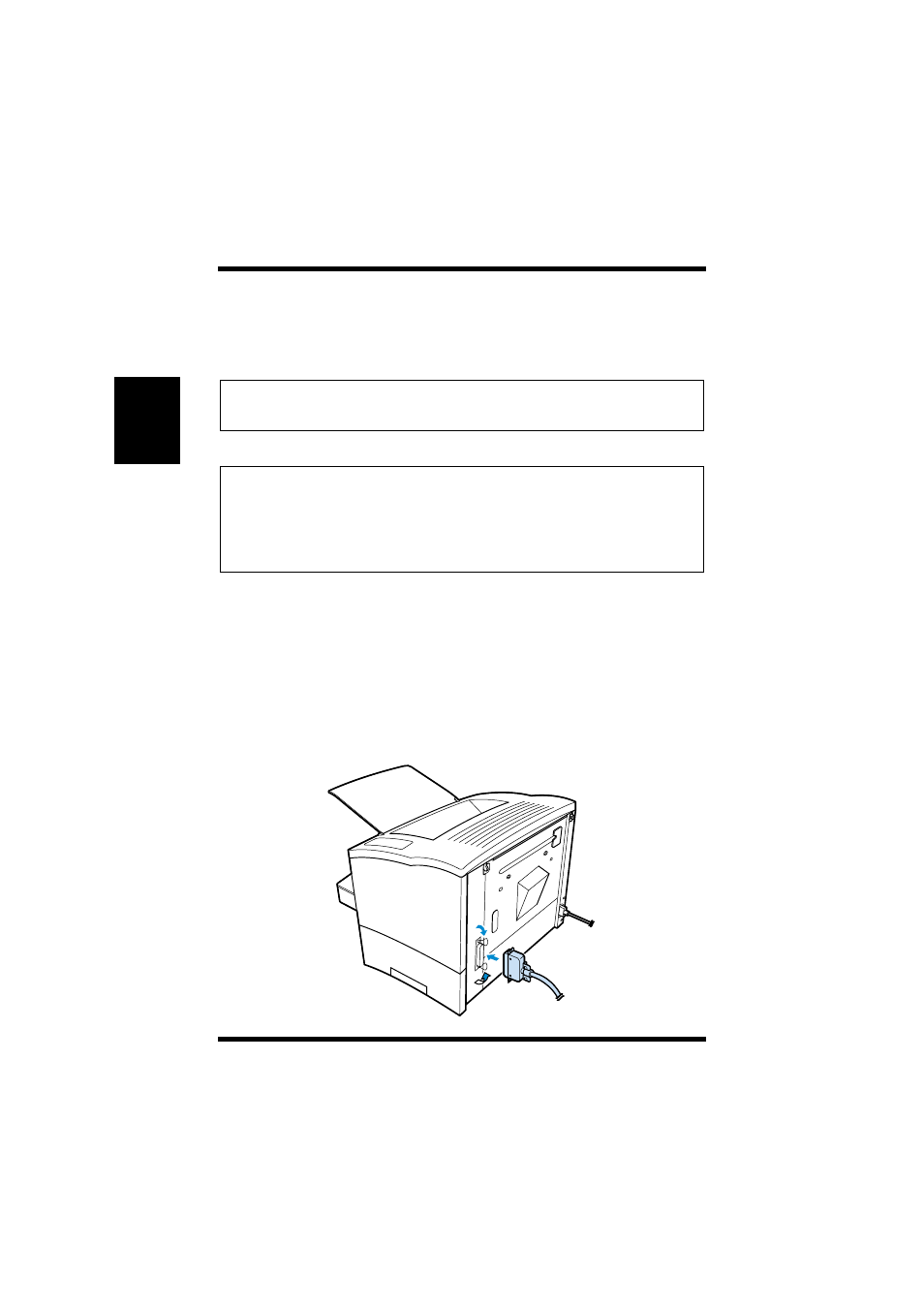 Connecting to a computer, For parallel interface | TA Triumph-Adler LP 218 User Manual | Page 45 / 237