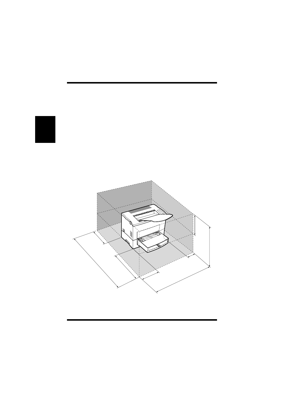Duplex unit, Space requirements, 26 options | TA Triumph-Adler LP 218 User Manual | Page 53 / 237