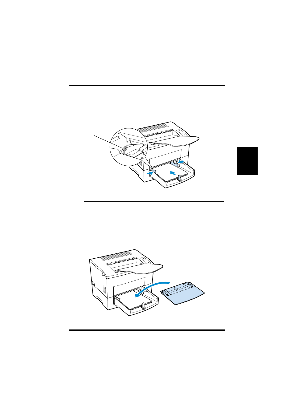 4 replace the tray cover onto tray 1, Loading paper | TA Triumph-Adler LP 218 User Manual | Page 72 / 237