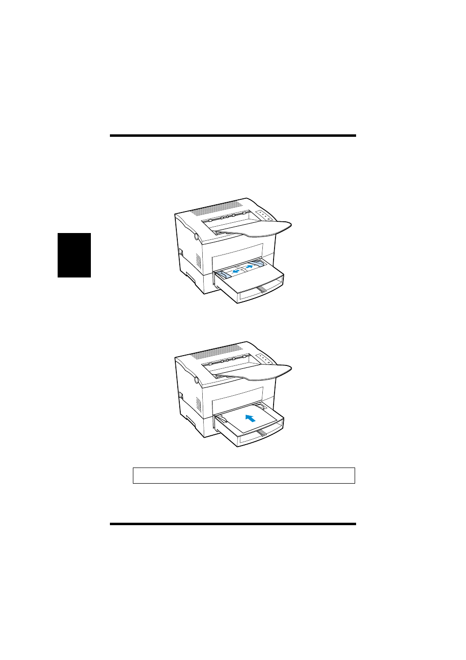 Manual loading (manual feed tray), 2 open the paper guides | TA Triumph-Adler LP 218 User Manual | Page 73 / 237