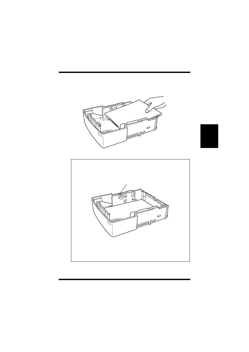 Loading paper | TA Triumph-Adler LP 218 User Manual | Page 78 / 237