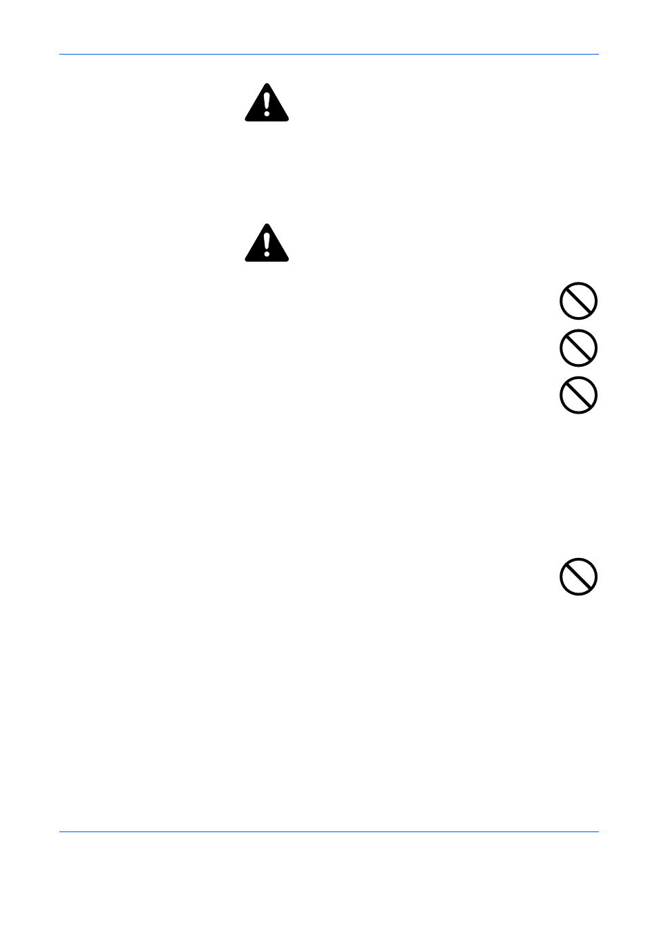 Caution, Cautions when handling consumables caution | TA Triumph-Adler LP 4022 User Manual | Page 19 / 61