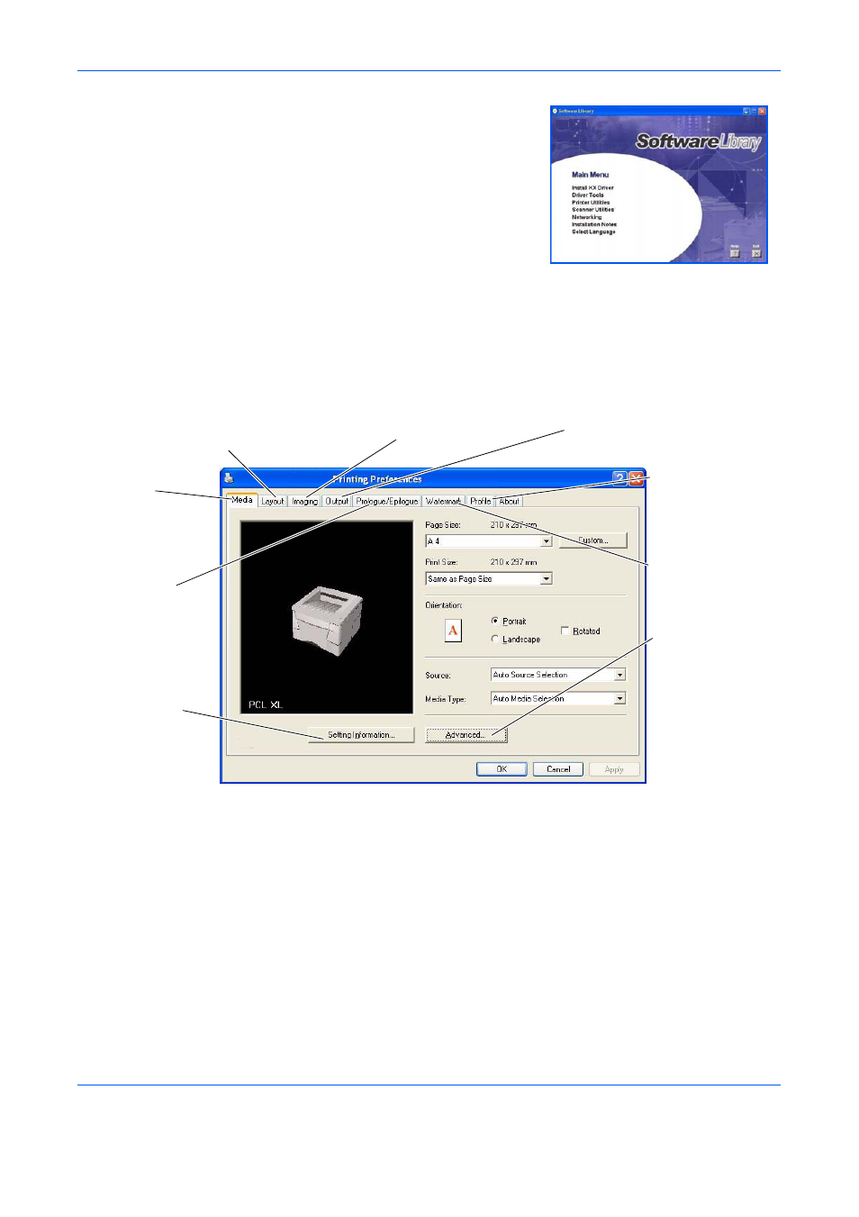 Printing | TA Triumph-Adler LP 4022 User Manual | Page 36 / 61