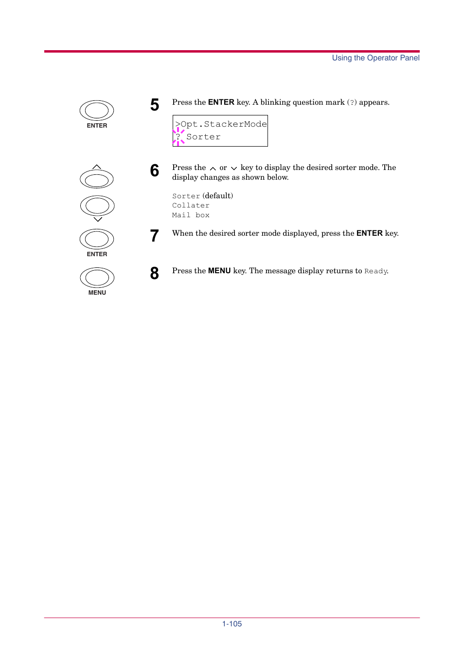 TA Triumph-Adler LP 4024 User Manual | Page 120 / 282