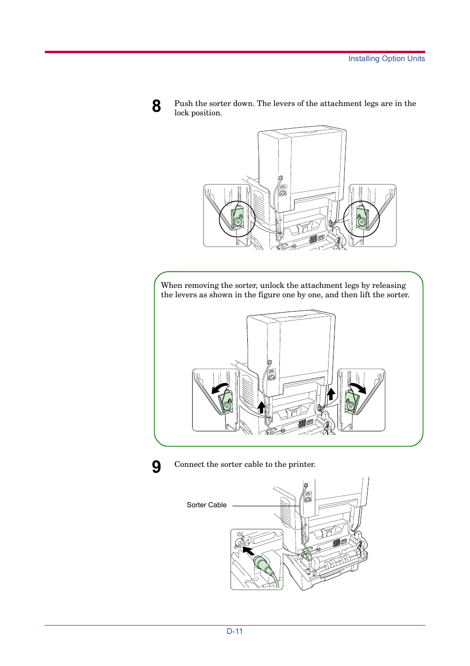 TA Triumph-Adler LP 4024 User Manual | Page 226 / 282
