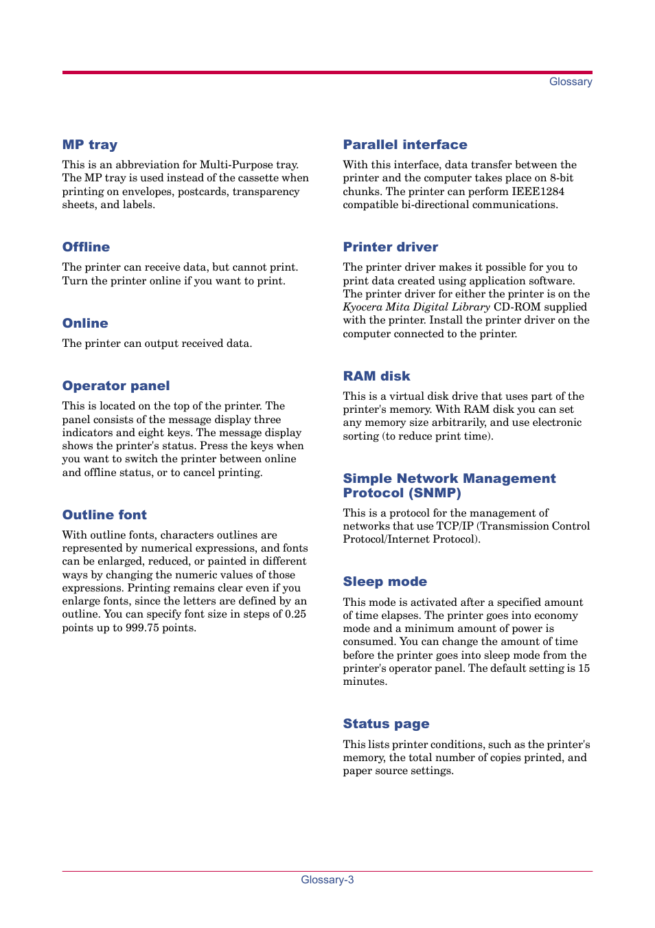 TA Triumph-Adler LP 4024 User Manual | Page 241 / 282
