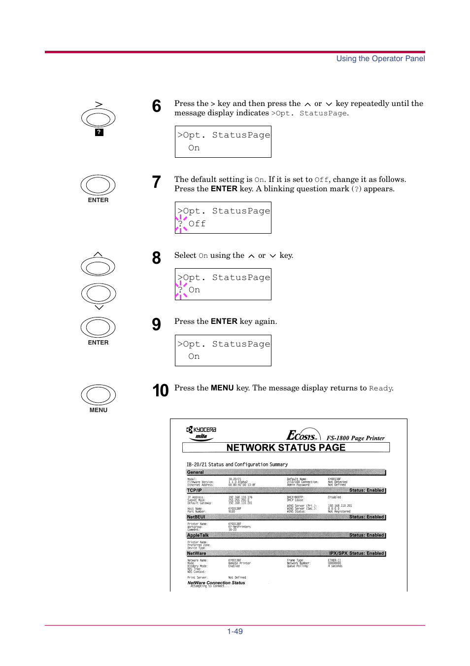 TA Triumph-Adler LP 4024 User Manual | Page 64 / 282