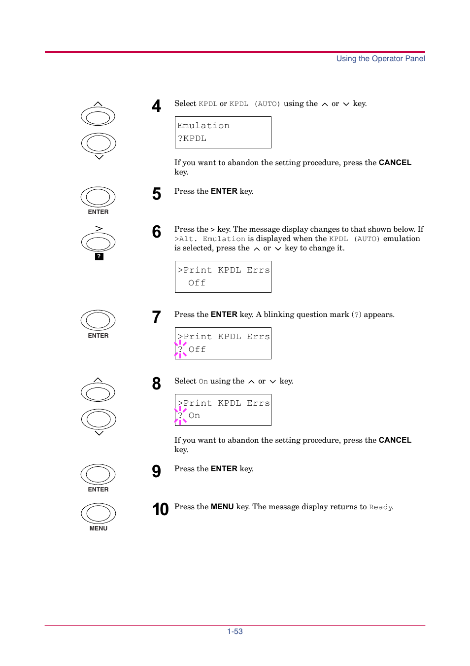 TA Triumph-Adler LP 4024 User Manual | Page 68 / 282
