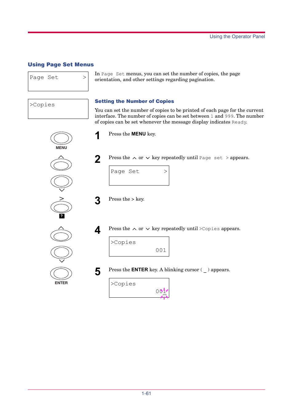 Copies | TA Triumph-Adler LP 4024 User Manual | Page 76 / 282