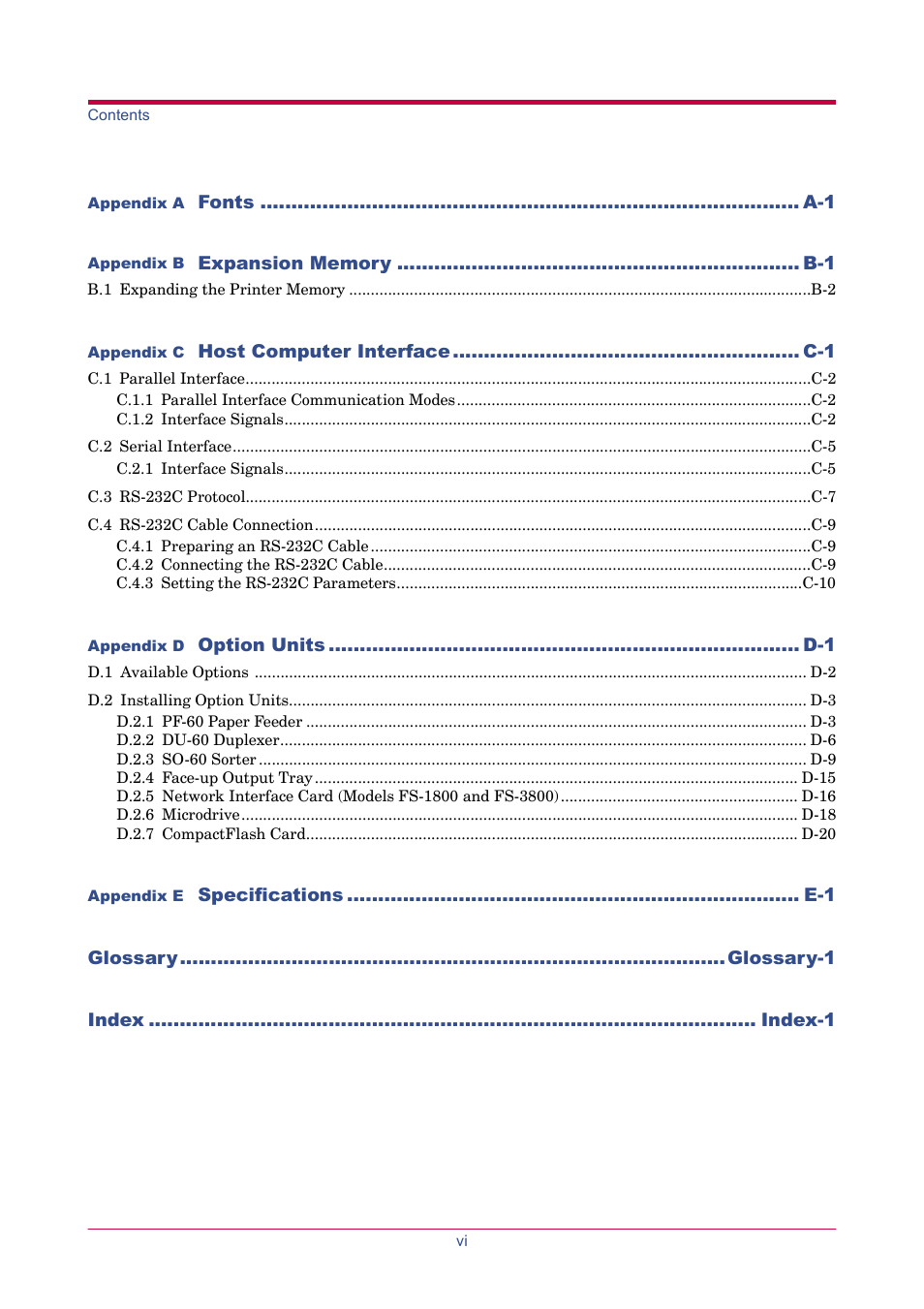 TA Triumph-Adler LP 4024 User Manual | Page 8 / 282