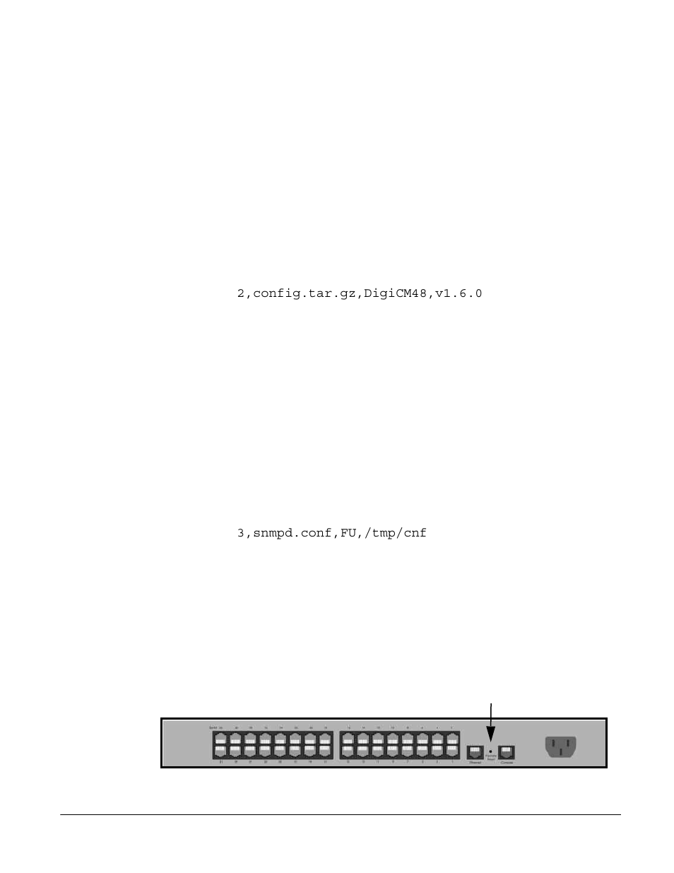 Resetting factory defaults | Digi CM User Manual | Page 114 / 158