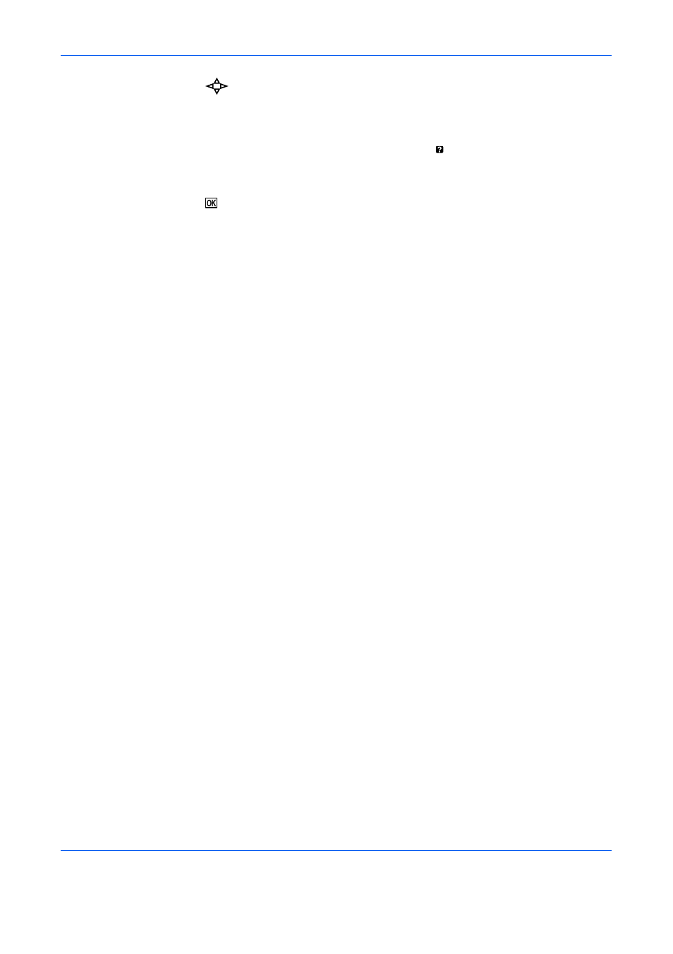 Cursor keys, Ok key | TA Triumph-Adler LP 4140 User Manual | Page 37 / 167