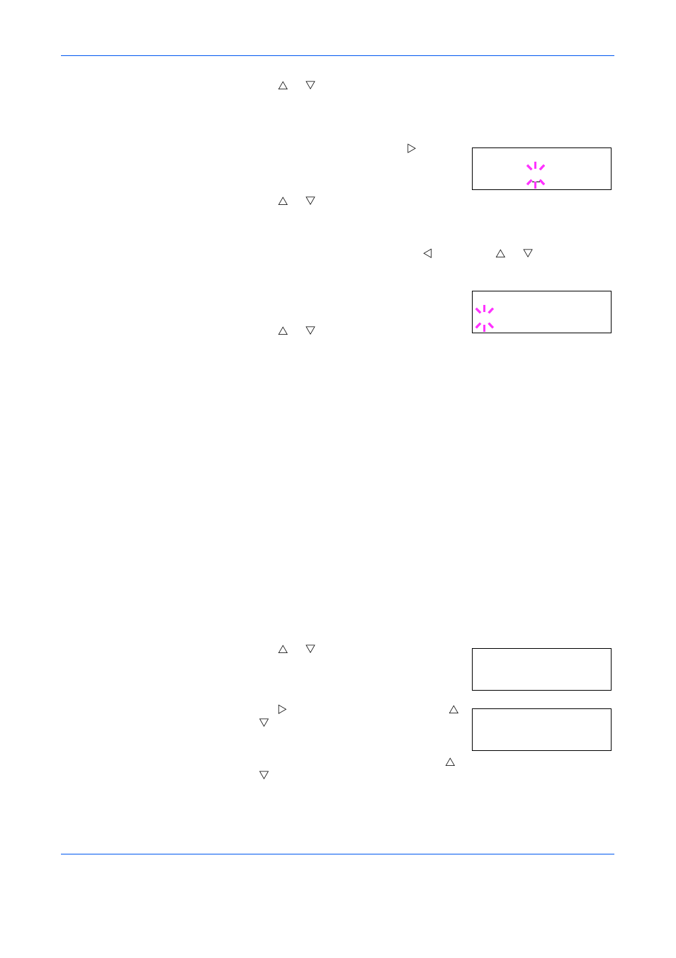 Default font, Selecting the default font | TA Triumph-Adler LP 4140 User Manual | Page 73 / 167