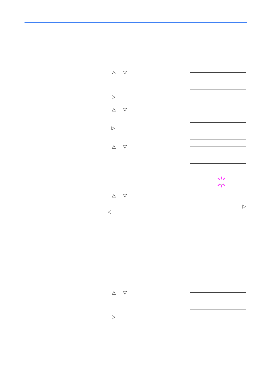 Setting the character code set | TA Triumph-Adler LP 4140 User Manual | Page 76 / 167