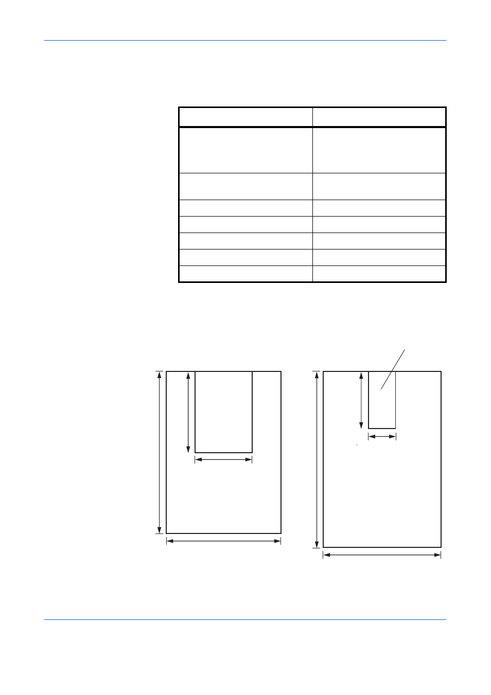 Paper specifications, Minimum and maximum paper sizes | TA Triumph-Adler LP 4140 User Manual | Page 9 / 167