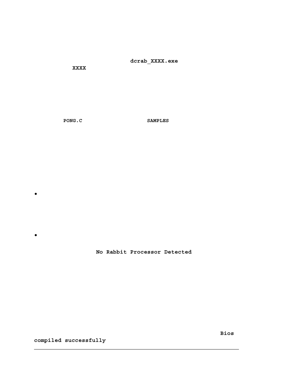 3 run a sample program, 1 run a sample program, 2 troubleshooting | 1 run a sample program 2.3.2 troubleshooting | Digi RCM4000 User Manual | Page 18 / 124