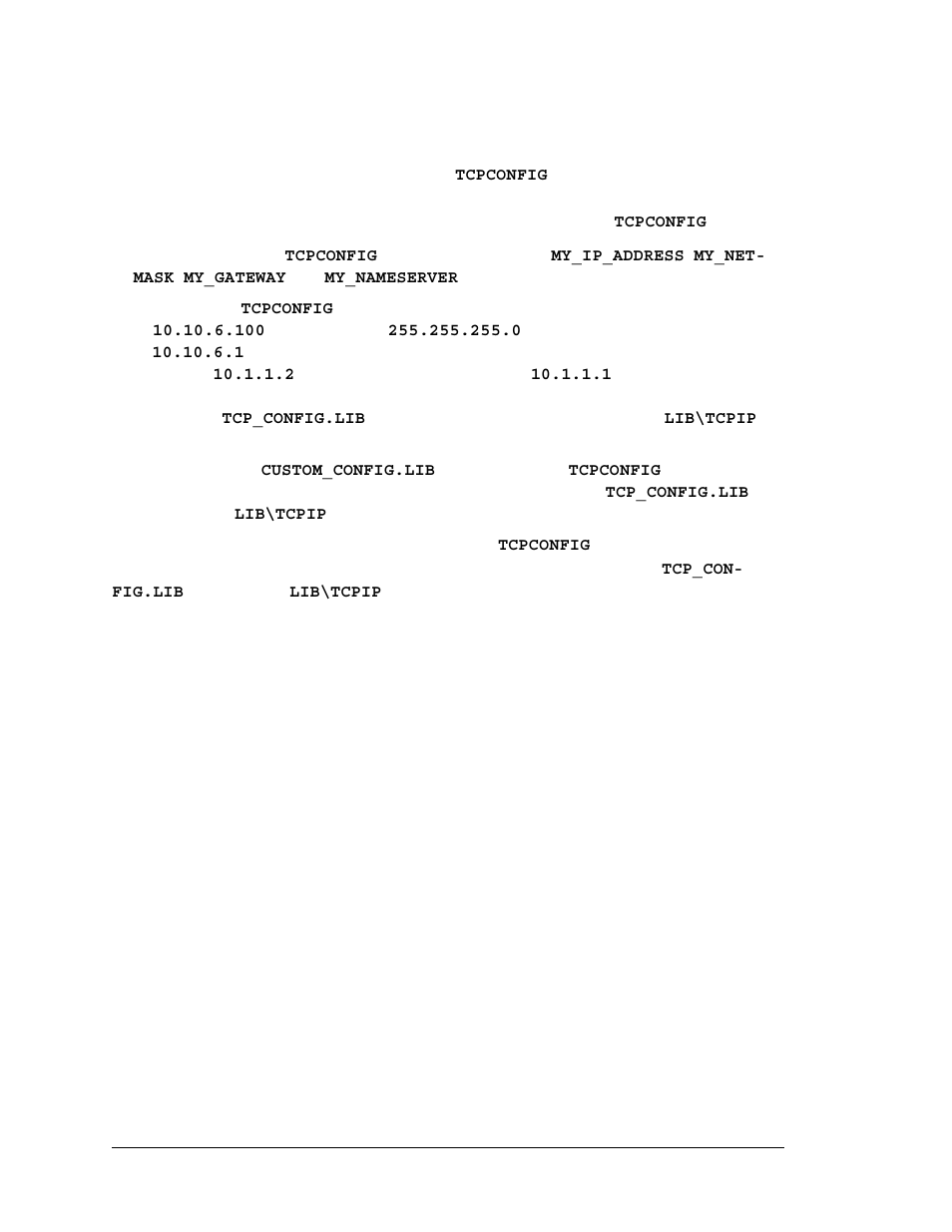 1 how to set ip addresses in the sample programs | Digi RCM4000 User Manual | Page 78 / 124