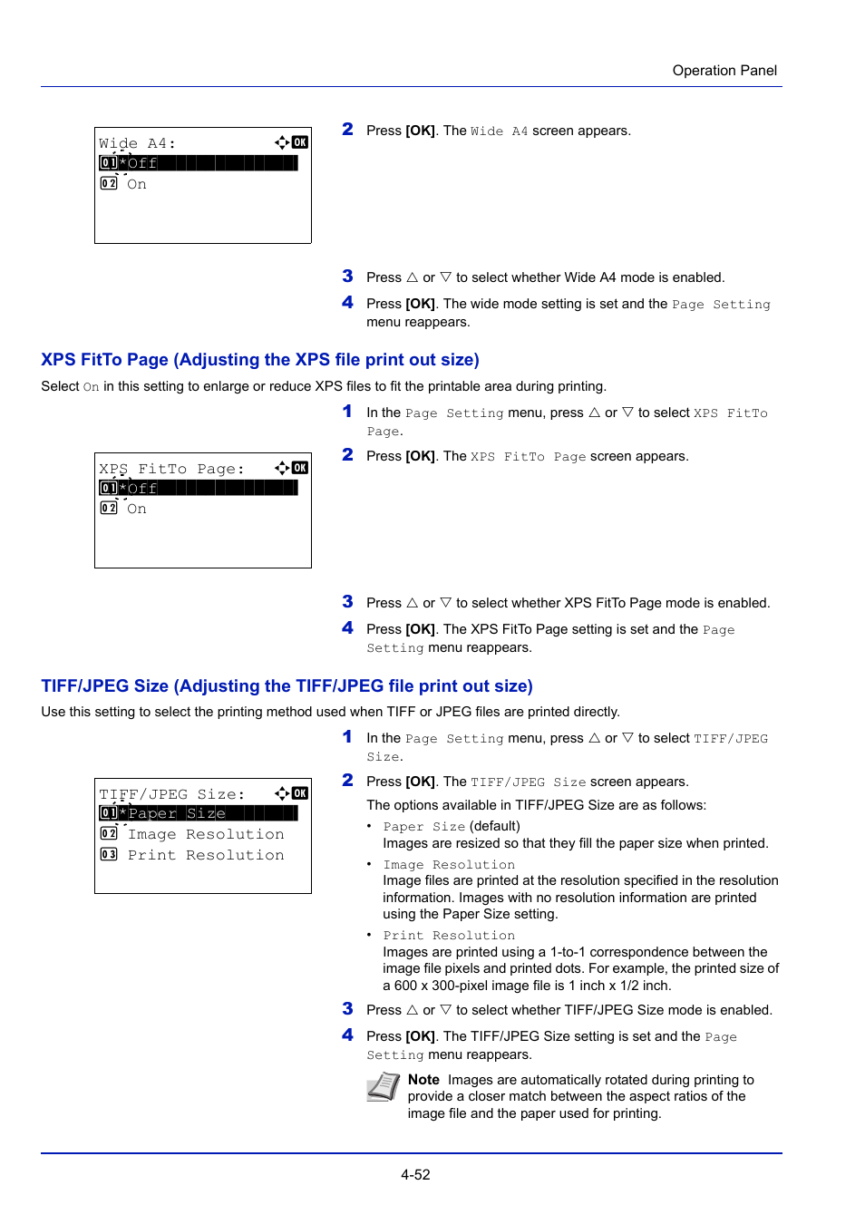 TA Triumph-Adler P-4030D User Manual | Page 112 / 312