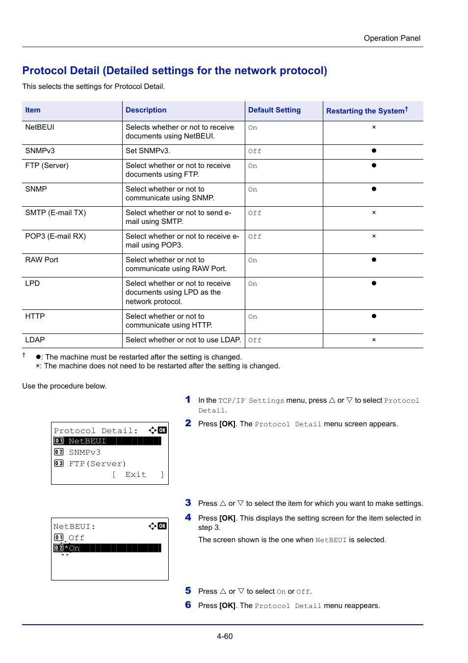 TA Triumph-Adler P-4030D User Manual | Page 120 / 312