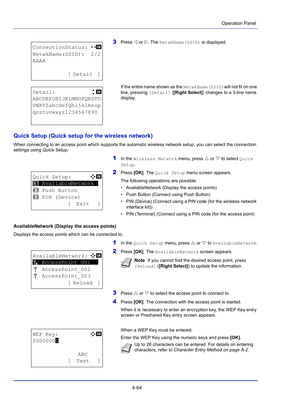 TA Triumph-Adler P-4030D User Manual | Page 124 / 312