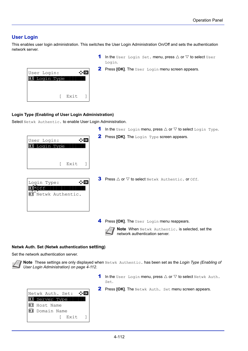 TA Triumph-Adler P-4030D User Manual | Page 172 / 312