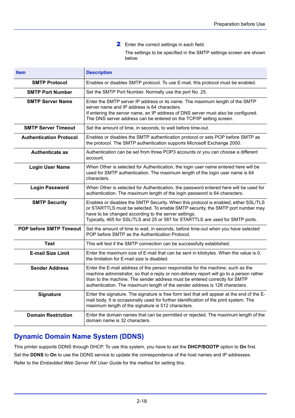 Dynamic domain name system (ddns) | TA Triumph-Adler P-4030D User Manual | Page 40 / 312