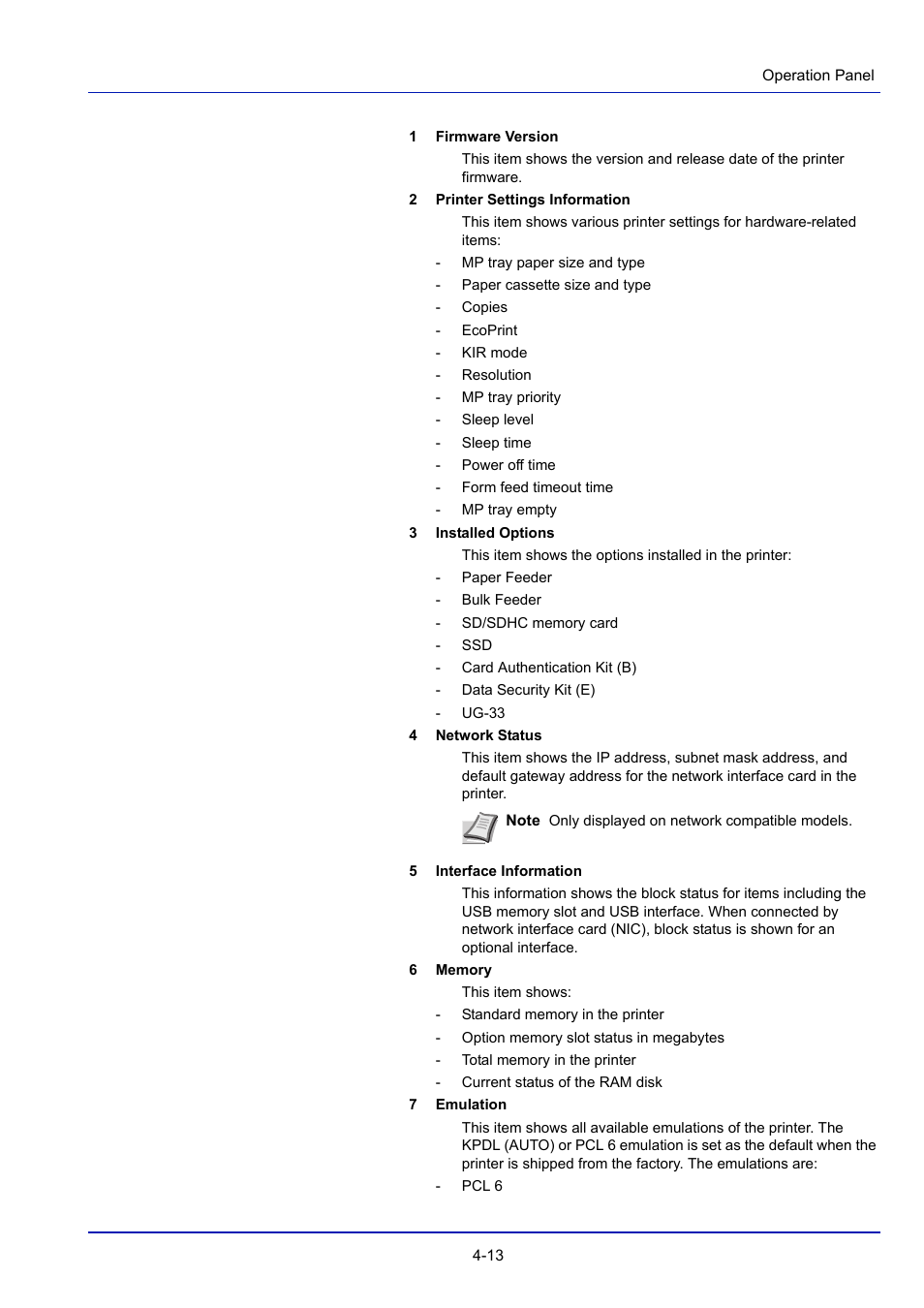 TA Triumph-Adler P-4030D User Manual | Page 73 / 312