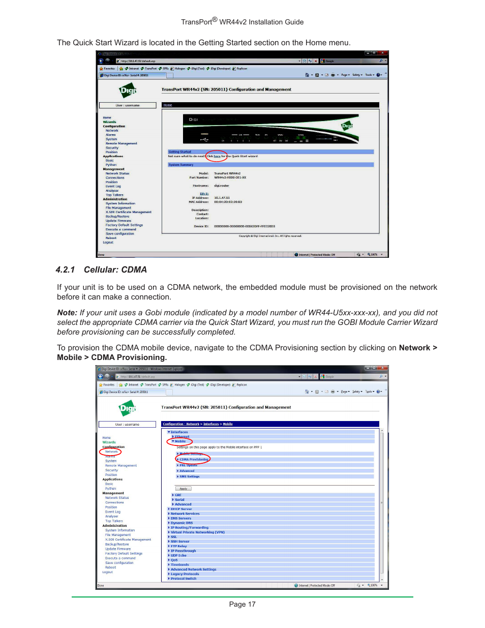 Digi W R 4 4 V 2 User Manual | Page 17 / 27